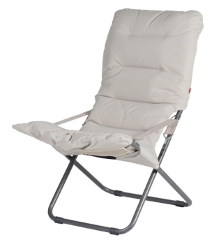 FIAM® Relaxsessel Fiesta 127S Weiss/Beige